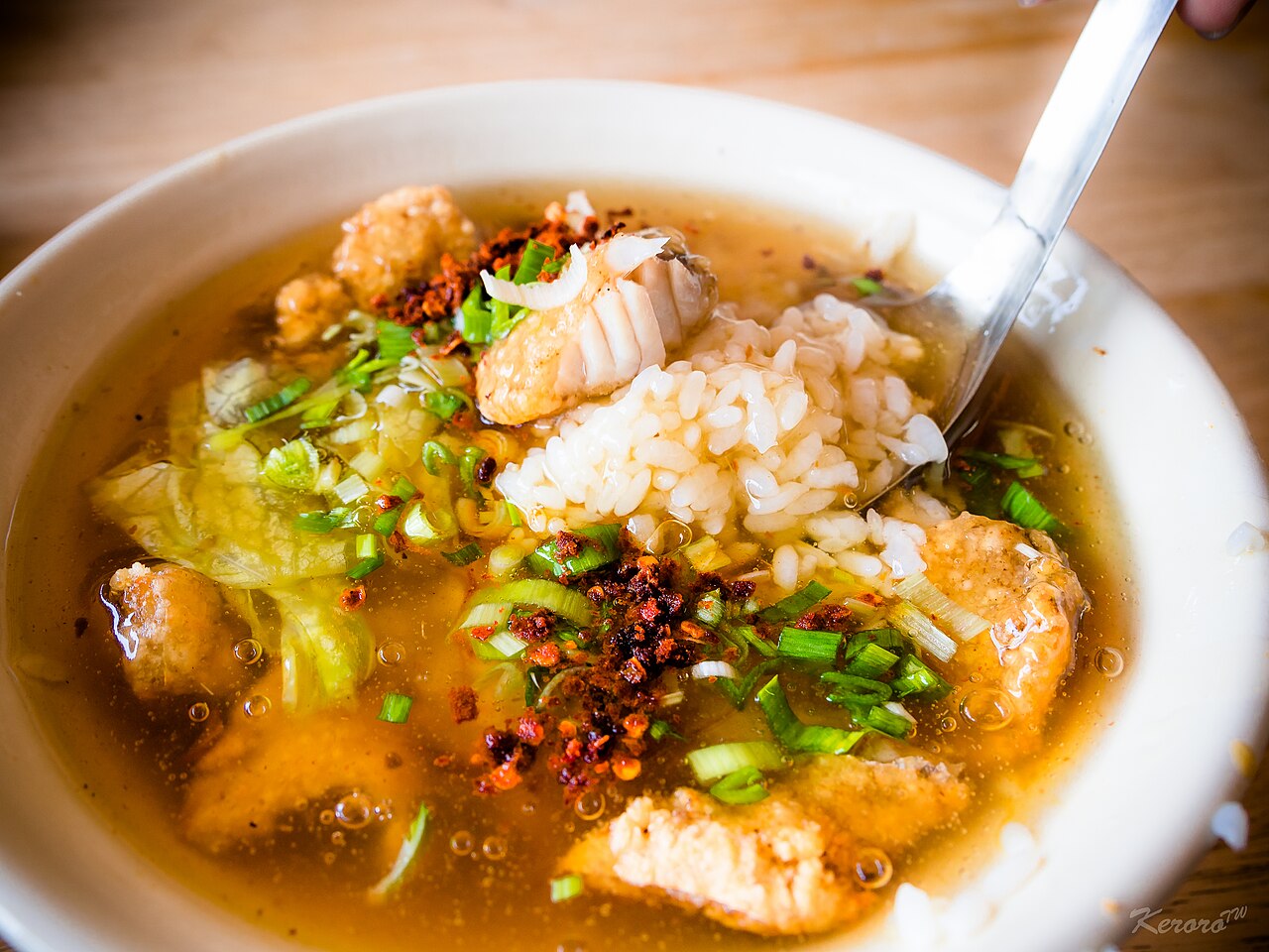 Kaiyuan Red-cook Spanish Mackerel (開元紅燒土魠魚羹)